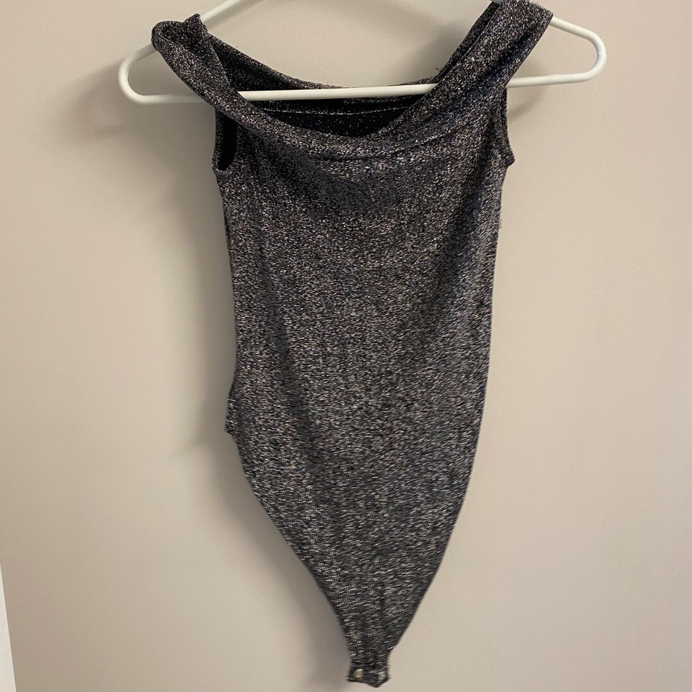Forever 21 shimmery bodysuit
